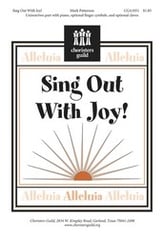 Sing Out with Joy! Unison/Two-Part choral sheet music cover